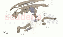 DASHBOARD - DUCTS -NOT FOR RHD-
