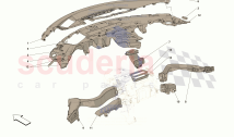 DASHBOARD - DUCTS -NOT FOR RHD-