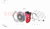 REAR SUSPENSION - CALIPERS AND DISCS
