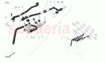 ENGINE COOLING SYSTEM PIPES