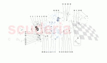 VARIOUS FASTENINGS FOR THE ELECTRICAL SYSTEM