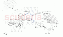 OIL PIPES AND ENGINE OIL LEVEL SENSOR