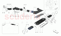 AIR FILTER, AIR INTAKE AND DUCTS