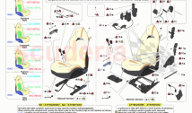 FRONT SEATS - SEATS AND GUIDES