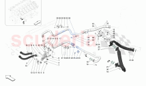 OIL PIPES AND ENGINE OIL LEVEL SENSOR