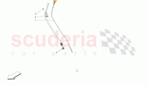 OIL PIPES AND ENGINE OIL LEVEL SENSOR