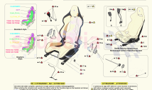 FRONT SEATS - RACING SEAT