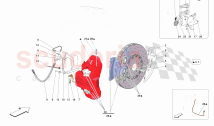 FRONT SUSPENSION - CALLIPERS AND DISCS