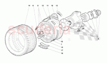 Front Wheel and Hub Carrier (Valid for June 1992 Version)
