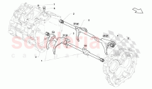 GEARBOX SHIFTING RODS AND FORKS