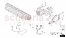 VOLTAGE WIRING SET FOR HIGH-VOLTAGE BATTERY AND POWER ELECTRONICS