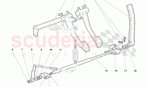 Pedals (Valid for R.H.D. Version - January 1995)