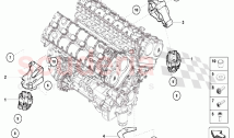 SECURING PARTS FOR ENGINE