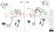 BRAKE AND ACCEEL, LEVER MECH