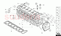 LEFT CYLINDER HEAD AND COVER