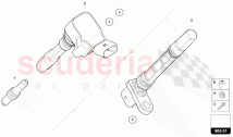 IGNITION COIL WITH SPARK PLUG CONNECTOR