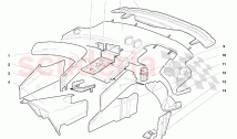 Passenger Compartment Trim (Valid for R.H.D. Version - April 1994) 1