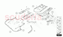 TRIM PANEL FOR FRAME LOWER SECTION