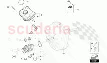 TANDEM BRAKE MASTER CYLINDER