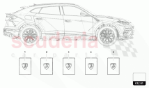 1 SET VEHICLE LITERATURE