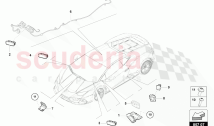 SINGLE PARTS FOR INTERIOR AND READING LIGHT