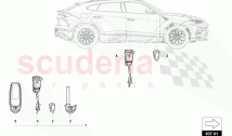 MAIN KEY WITH TRANSPONDER (FOLDABLE BIT)