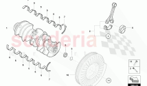 CRANKSHAFT WITH BEARINGS