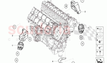 SECURING PARTS FOR ENGINE