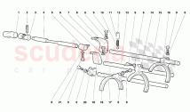 Gearbox Shifting Rods and forks
