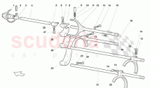 Gearbox Shifting Rods And Forks