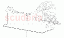 Clutch Control Lever (Valid for R.H.D. Version - April 1994)