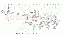 Gearbox Shifting Rods and forks
