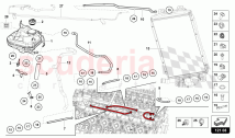FLUID TANK WITH COOLANT LEVEL INDICATOR