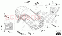 SINGLE PARTS FOR INTERIOR AND READING LIGHT