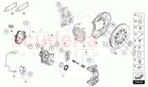 FIXED-CALLIPER BRAKE REAR