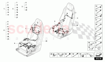 WIRING HARNESS FOR ELECTRICALLY ADJUSTABLE SEAT