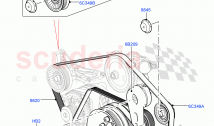 Pulleys And Drive Belts(Primary Drive, Solihull Plant Build)(3.0L DOHC GDI SC V6 P&hellip;