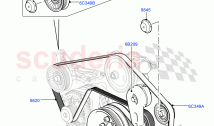 Pulleys And Drive Belts(Primary Drive)(5.0L OHC SGDI NA V8 Petrol - AJ133)
