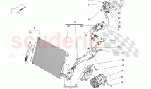 A/C UNIT: ENGINE COMPARTMENT DEVICES (Available with: FOUR-ZONE AUTOMATIC CLIMA)