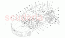 SOUND-PROOFING PANELS INSIDE THE VEHICLE