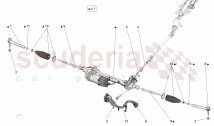 COMPLETE STEERING RACK UNIT