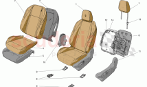FRONT SEATS: TRIM PANELS