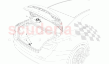 REAR LID OPENING CONTROL (Not available with: POWER LIFTGATE WITH KICK SENSOR)