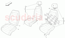 REAR SEATS: TRIM PANELS (Available with: SportNot available with: GranCabrio FENDI&hellip;