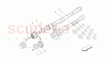 LH CYLINDER HEAD CAMSHAFTS