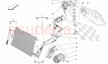 A/C UNIT: ENGINE COMPARTMENT DEVICES (Available with: FOUR-ZONE AUTOMATIC CLIMA)