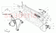 FRONT DOORS: MECHANISMS (Not available with: CENTRALIZED ELECTRICAL LOCKING)