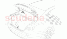 REAR LID OPENING CONTROL (Not available with: POWER LIFTGATE WITH KICK SENSOR)