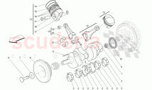 CRANKSHAFT, CONNECTING RODS AND PISTONS (Available with: "Spyder 90th Anniversary"&hellip;