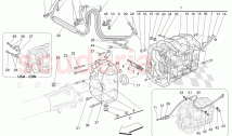 GEARBOX HOUSINGS (Includes gearbox oil radiator)